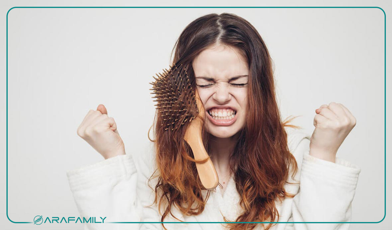 گره خوردگی مو: علت و روش های پیشگیری