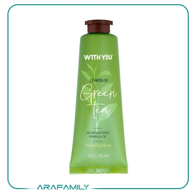 کرم مرطوب کننده ویت یو مدل Green Tea حجم 50 میلی لیتر