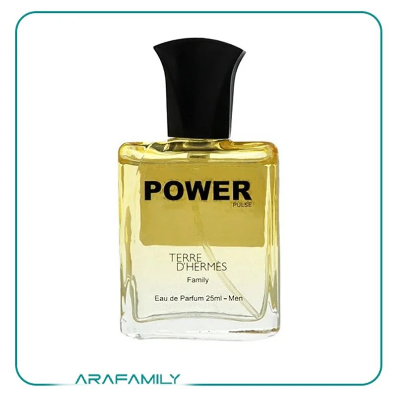 عطر جیبی مردانه پاور پالس مدل Terre Dhermes حجم 25 میلی لیتر