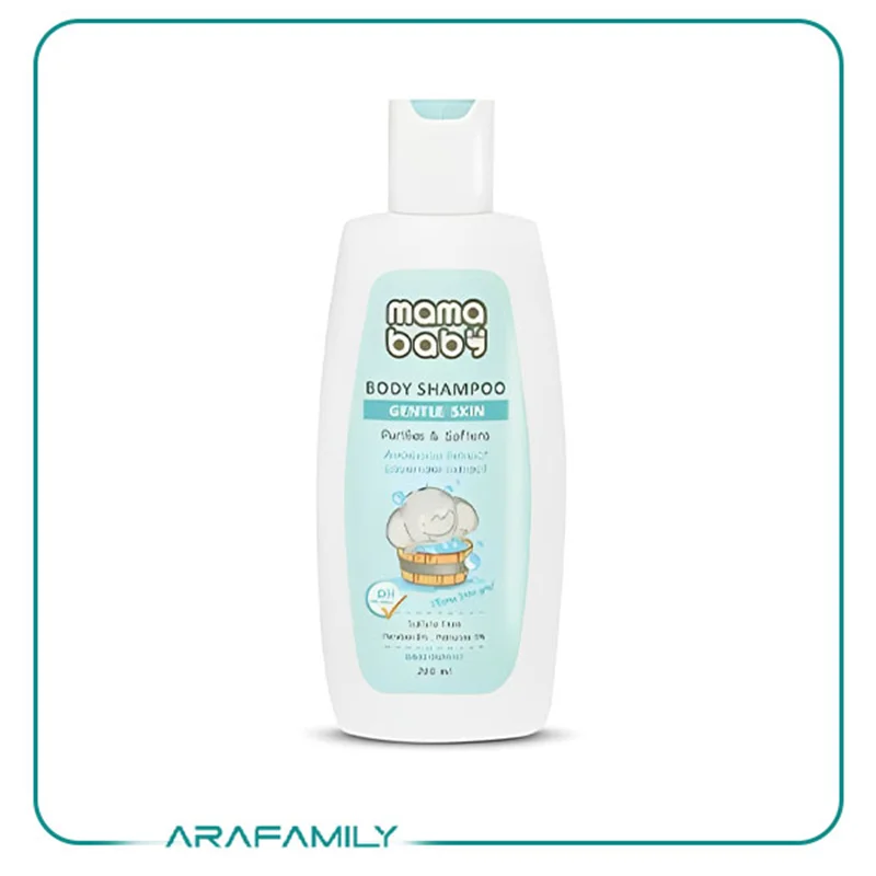شامپو بدن کودک مامابیبی حاوی عصاره اسطوخودوس 200میل