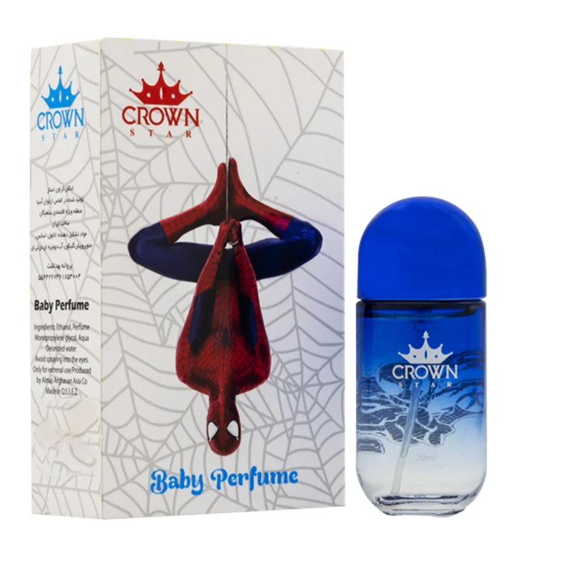 عطر کودک کراون استار مدل Spiderman حجم 30 میلی لیتر