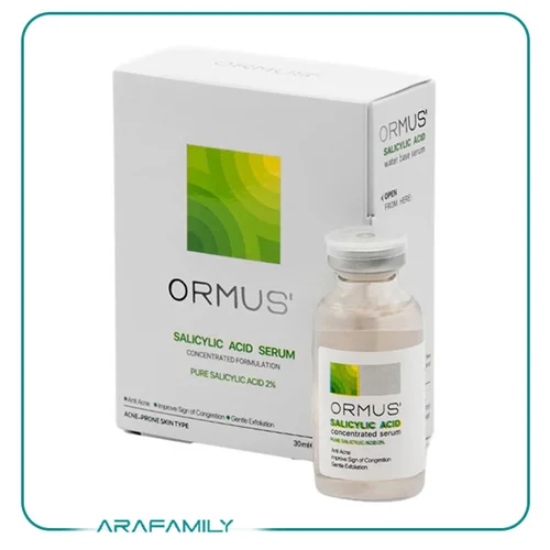 سرم پوست سالیسیلیک اسید 2 % ضد لک اورموس ormus