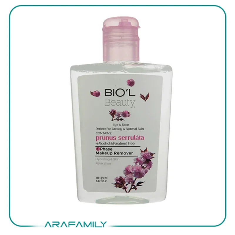 محلول پاک کننده آرایش صورت بیول مدل Flower حجم 150 میلی لیتر