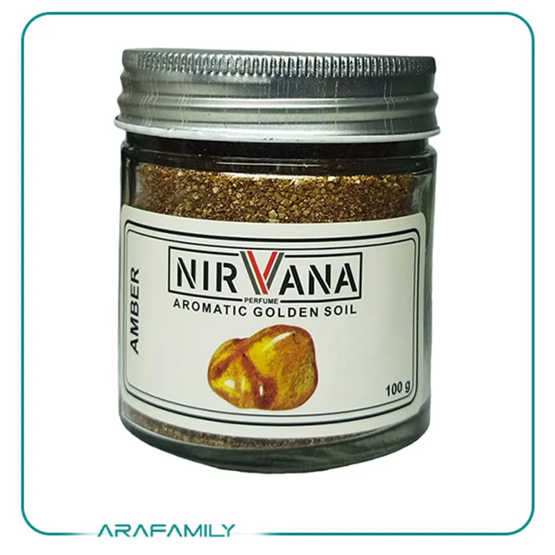 خاک معطر نیروانا مدل Soil آمبرAmber وزن 100 گرم