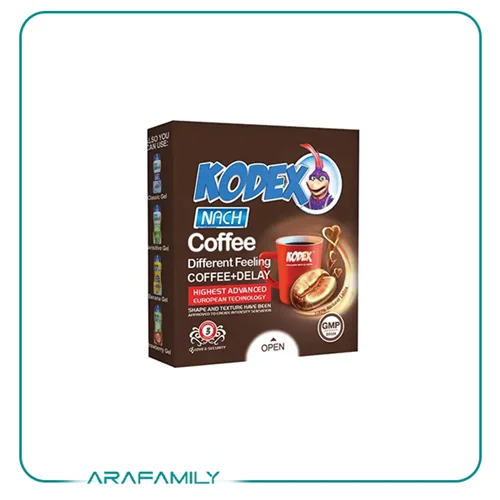 کاندوم کدکس مدل Coffee بسته 3 عددی
