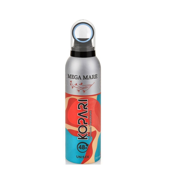 اسپری بدن زنانه و مردانه کوپاری مدل مگاماره MEGAMARE