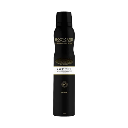 اسپری عطر زنانه گود گرل مشکی بادی کر