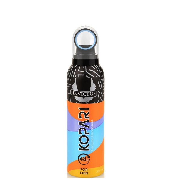 اسپری بدن مردانه کوپاری مدل اینوکتوس INVICTUS