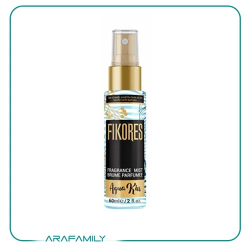 بادی اسپلش جیبی زنانه فیکورس آکوا کیس Aqua Kiss حجم 60 میلی لیتر