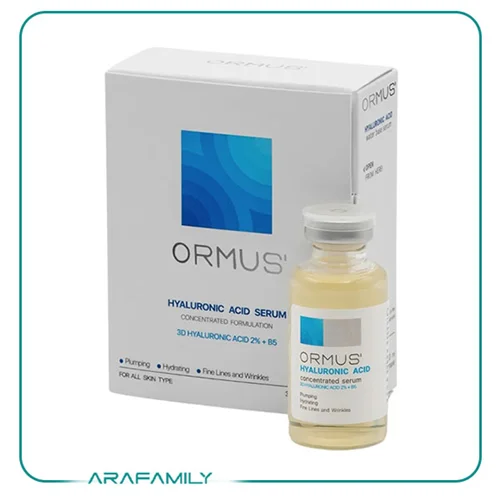 سرم پوست هیالورونیک اسید %2 + B5 اورموس ormus