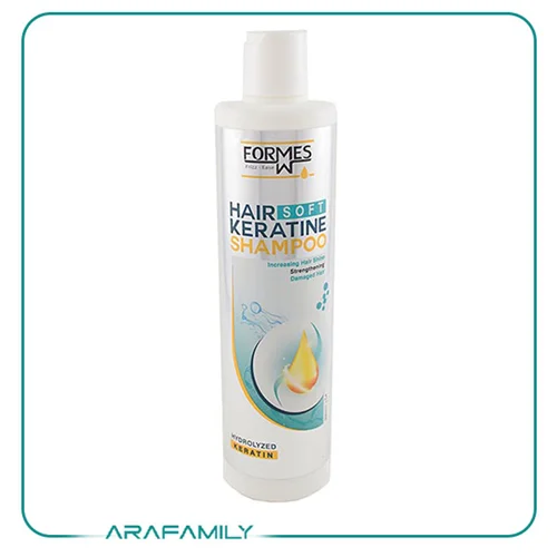شامپو مو روزانه فورمس Formes مدل کراتینه حجم 500 میلی لیتر