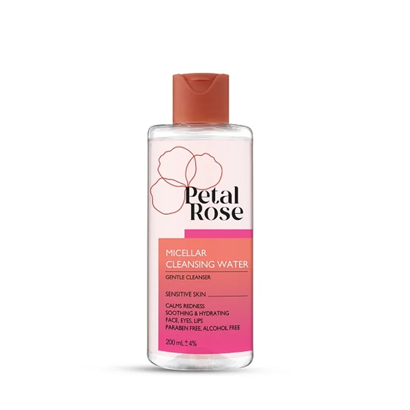 پاک کننده صورت میسلارواتر پتال رز مناسب پوست حساس 200mL