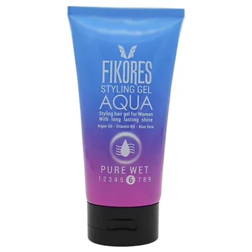ژل مو فیکورس مدل آکوا Aqua حجم 150 میلی لیتر