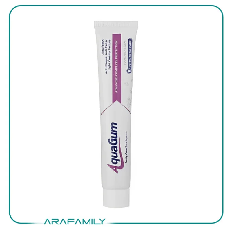 خمیر دندان آکواگام مدل روزانه 100 گرم