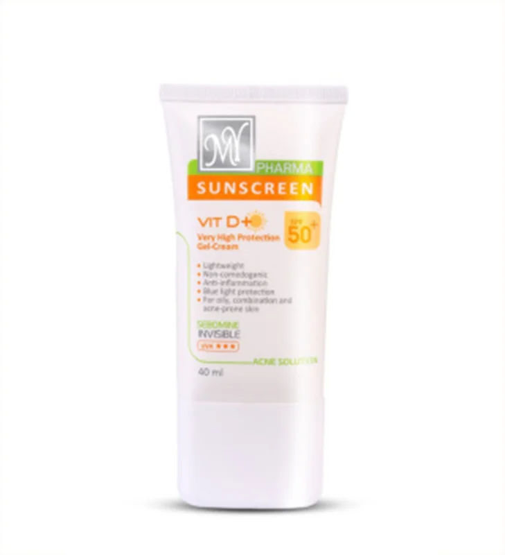 کرم ضد آفتاب spf50 آکنه سلوشن فارما 40 میل