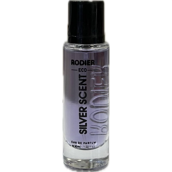 عطر جیبی مردانه رودیر مدل سیلور سنت SILVER SCENT حجم 30 میلی لیتر