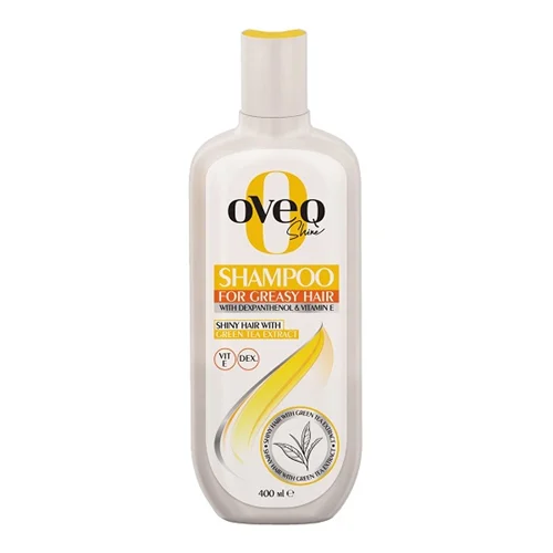 شامپو مو اوک شاین مدل چای سبز مناسب موهای چرب حجم ۴۰۰ میلی لیتر