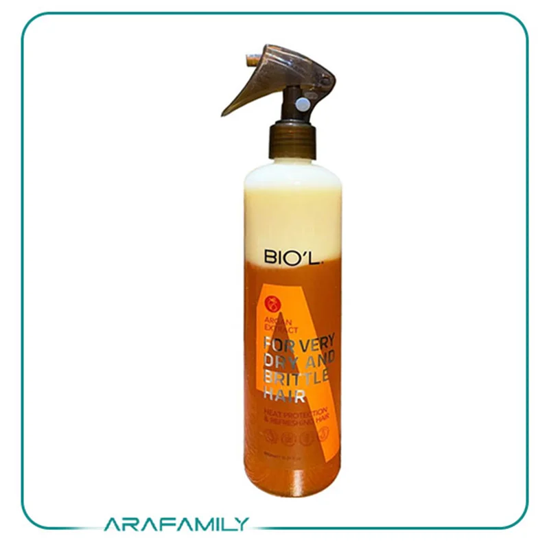 اسپری دوفاز مو بیول مدل Argan Extract حجم 450 میلی لیتر